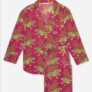 Anthropologie Printfresh Tiger Pajamas